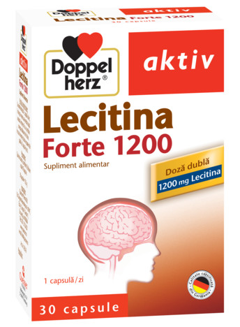 Aktiv Lecitina forte 1200mg Doppelherz – 30 capsule